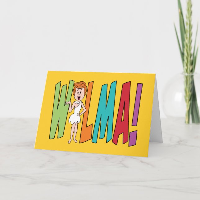 The Flintstones | WILMA! Card (Front)