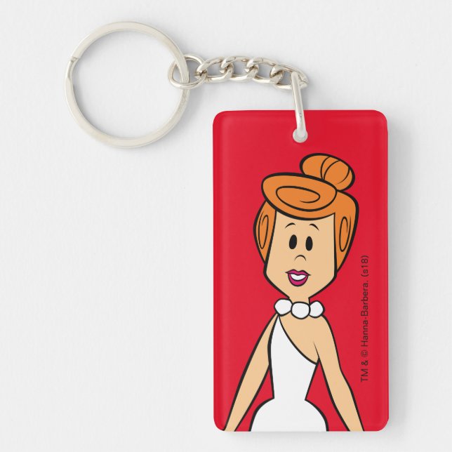 The Flintstones | Wilma Flintstone Keychain (Front)