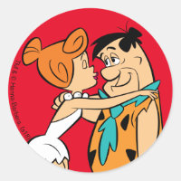 The Flintstones | Wilma Kissing Fred