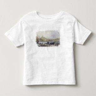 The Floating Bridge, Istanbul, engraved by J.C. Be Toddler T-shirt