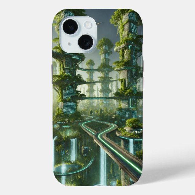 The Floating Walkways of Tomorrow Case-Mate iPhone Case (Back)