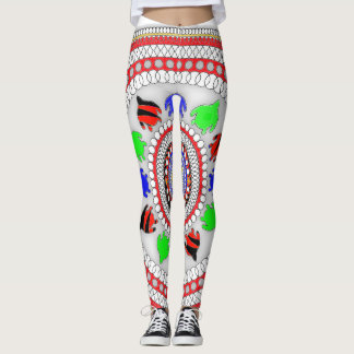 The floral leggings