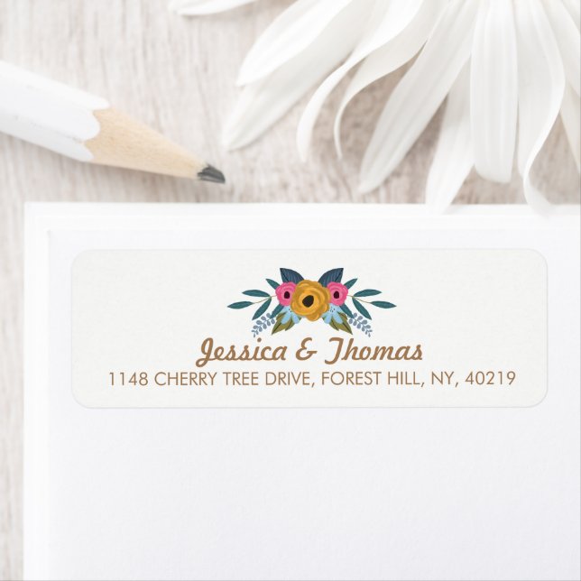 The Floral Wreath White Wedding Collection (Insitu)