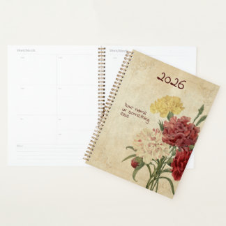 The "Flora's Fanfare" Carnation Planner