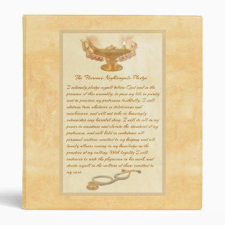 The Florence Nightingale Pledge Binder