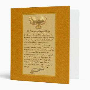 The Florence Nightingale Pledge Binder