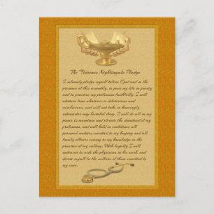 The Florence Nightingale Pledge Postcard