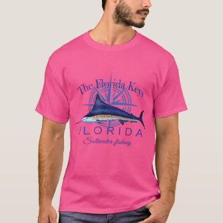 The Florida Keys Florida Sailfish Billfish Saltwat T-Shirt