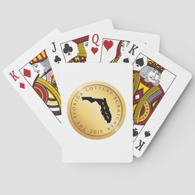 The Florida Lottery Scratcher Playing Cards (Back)