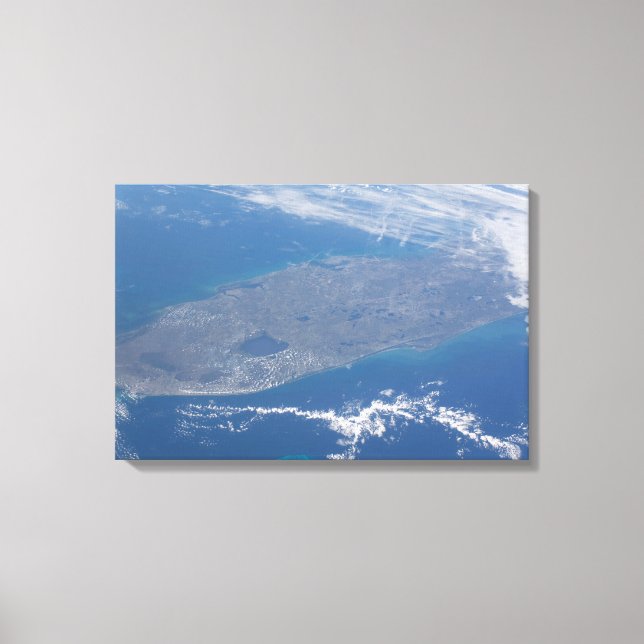 The Florida Peninsula. Canvas Print (Front)