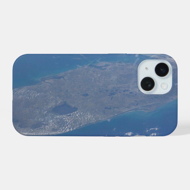 The Florida Peninsula. iPhone 15 Case (Back Horizontal)