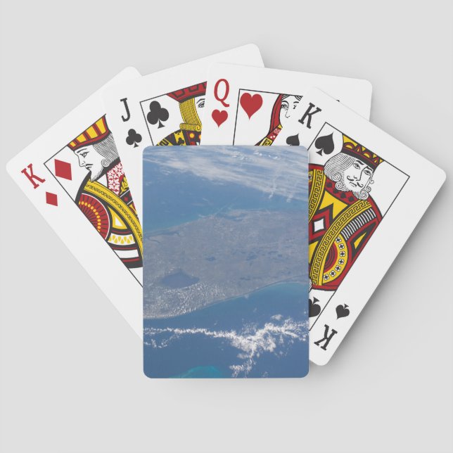 The Florida Peninsula. Playing Cards (Back)