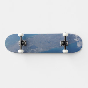 The Florida Peninsula. Skateboard