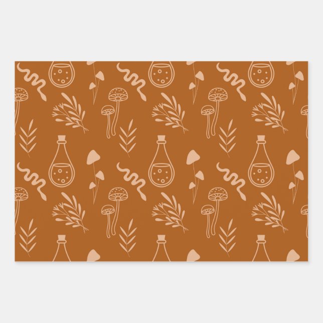 The Flower Bowl Wrapping Paper Sheet (Front)