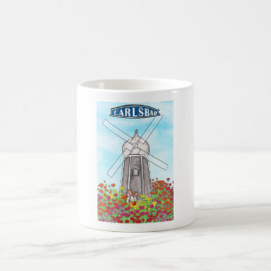 The Flower Fields of Carlsbad California Coffee Mug