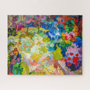 The Flower Garden Carl Lohse Jigsaw Puzzle
