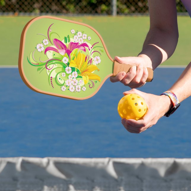 The Flower Garden Pickleball Paddle (Insitu)