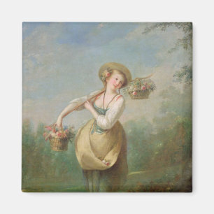 The Flower Girl Magnet