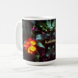The Flower Glows in Sunlight Coffee Mug