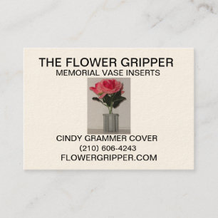 The Flower Gripper Business Card