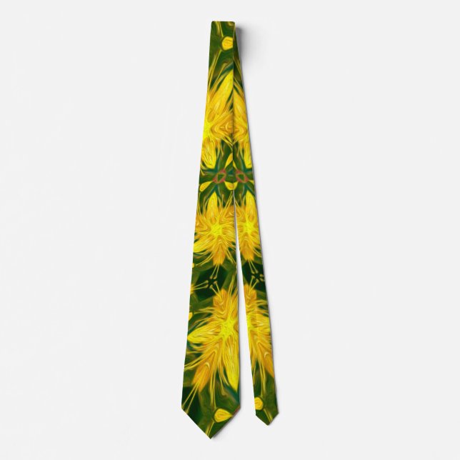 The flower in june tie (Front)