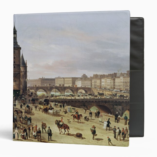 The Flower Market, 1832 Binder (Front/Inside)