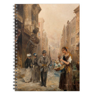 The Flower Seller – Emil Barbarini Notebook