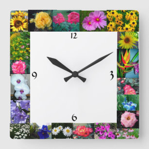 THE FLOWER SHOW clock
