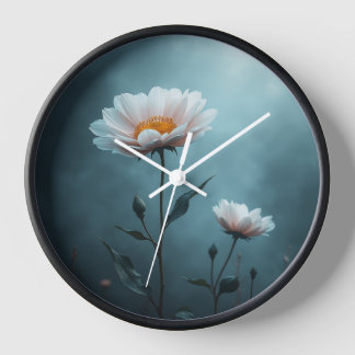 The flower Wall Clock