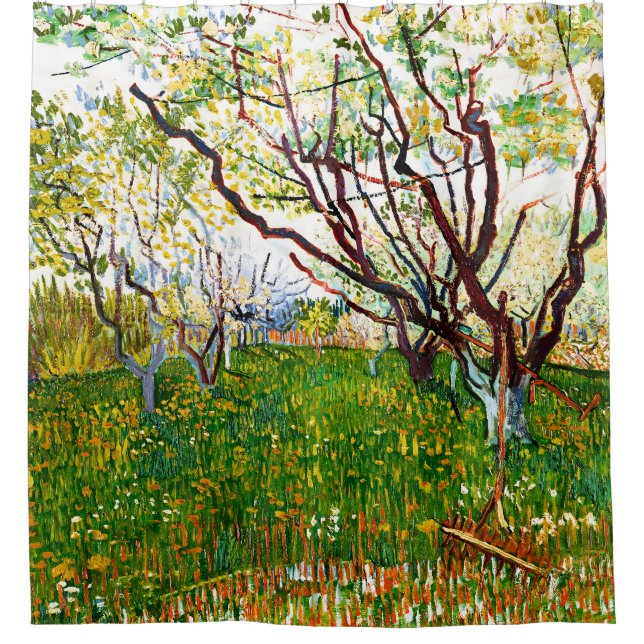 The Flowering Orchard (1888) by Vincent Van Gogh (Front)