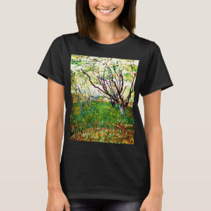 The Flowering Orchard (1888) by Vincent Van Gogh T-Shirt
