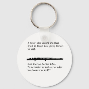 The Flute Tutor Keychain