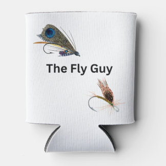The Fly Guy. Fly Fishing, Fishermen, Sportsmen Can Cooler