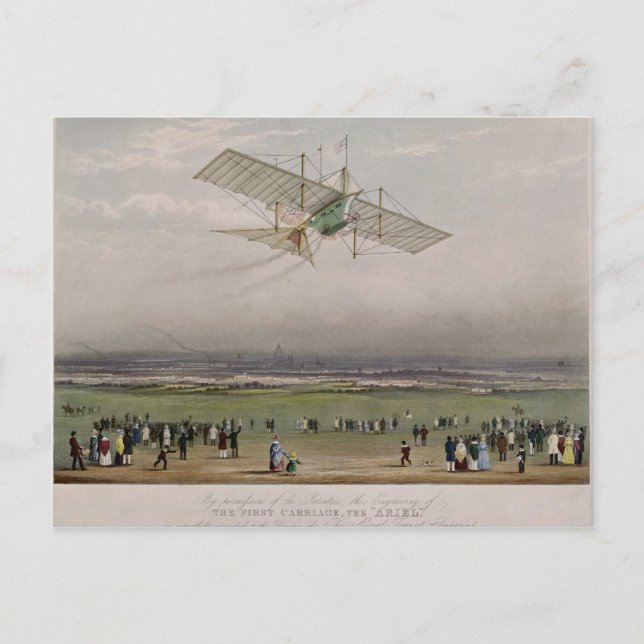 The Flying Machine Postcard (Front)