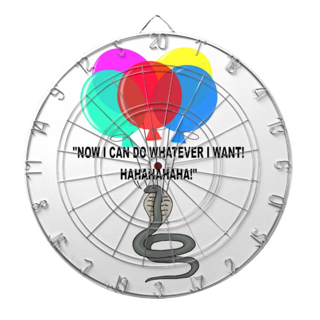 The Flying Snake Dartboard (Front)