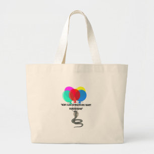The Flying Snake Large Tote Bag