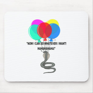 The Flying Snake Mouse Pad