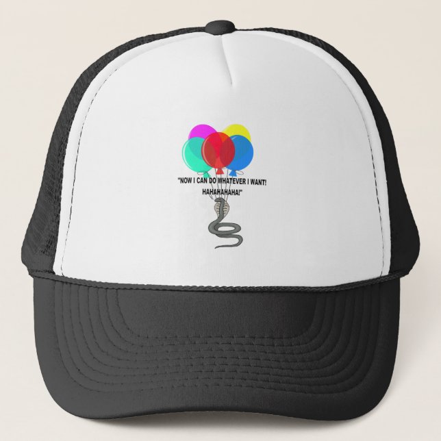 The Flying Snake Trucker Hat (Front)
