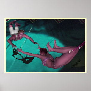The Flying Trapeze Poster