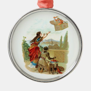 The Flying Trunk  Metal Ornament