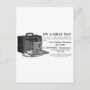 The Folding Montauk Camera Postcard