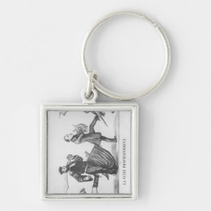 The Following Retinue, 20th December 1848 Keychain