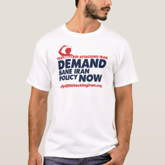 THE FOLLY OF ATTACKING IRAN - Customized T-Shirt