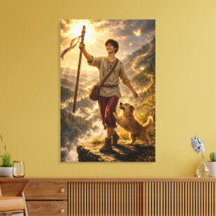 The Fool Canvas Print