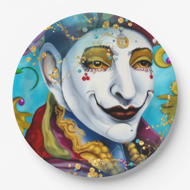 The Fool Paper Plate (Front)