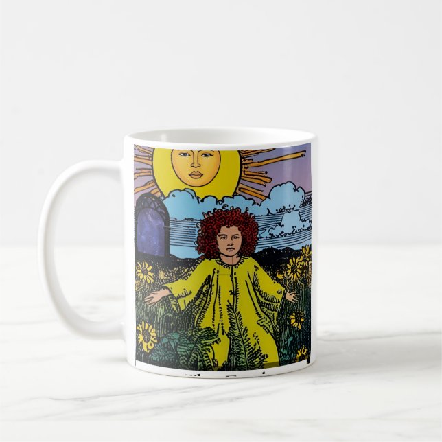 "The Fool" Tarot Card Mug (Left)