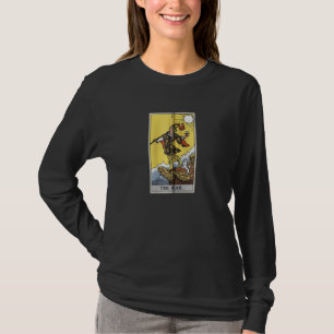 The Fool Tarot Card Pagan Witch Occult Fortune Div T-Shirt