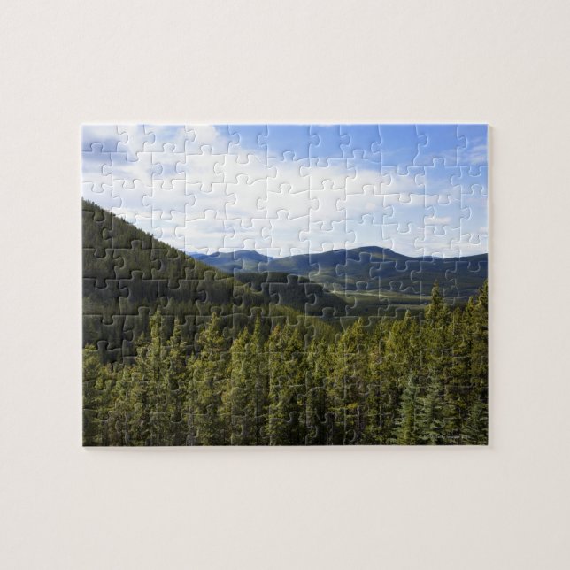 The foothills of Alberta Canada. Jigsaw Puzzle (Horizontal)