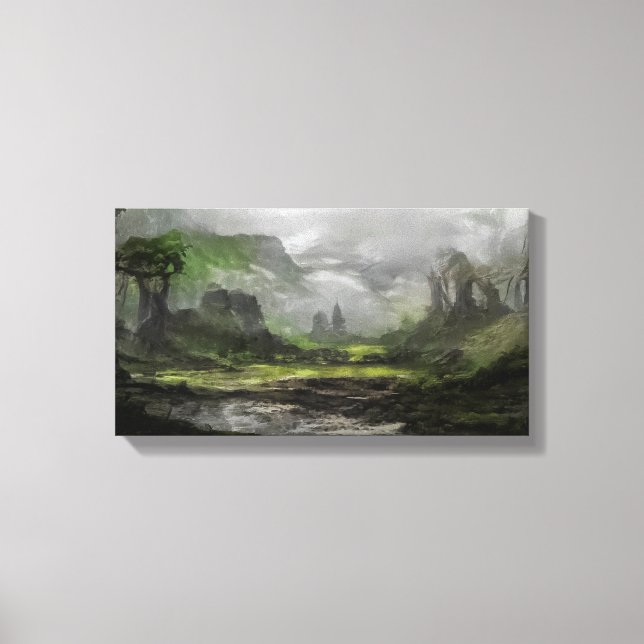 The Forbidden Forest Canvas Print (Front)