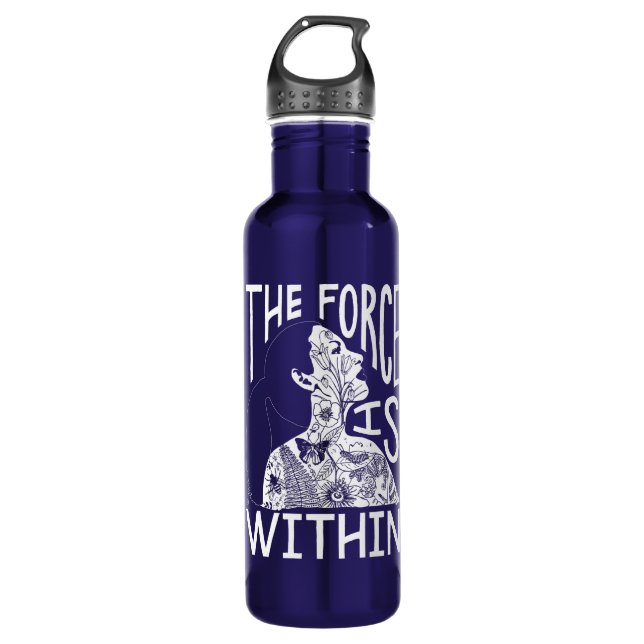 The Force Is Within Water Bottle (Front)